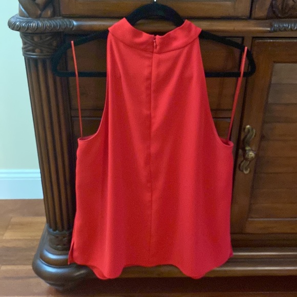 Alfani sleeveless red blouse - Picture 4 of 5